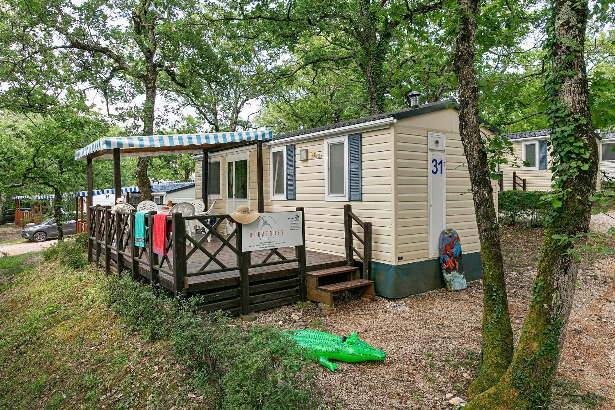Albatross Mobile Homes On Valamar Camping Lanterna Holiday park 4*